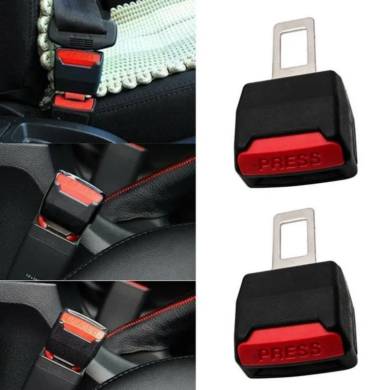 2pcs Update Thicken Car Seat Belt Clip Extender Safety Seatbelt Lock Buckle Plug Thick Insert Socket Extender Safety Buckle - Image 7