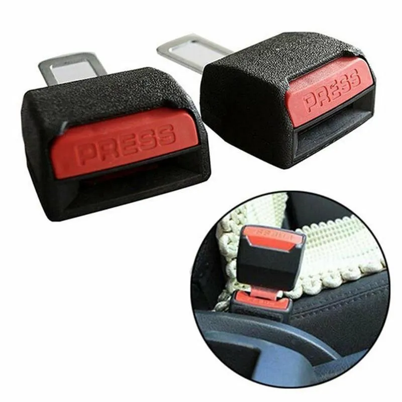 2pcs Update Thicken Car Seat Belt Clip Extender Safety Seatbelt Lock Buckle Plug Thick Insert Socket Extender Safety Buckle - Image 8