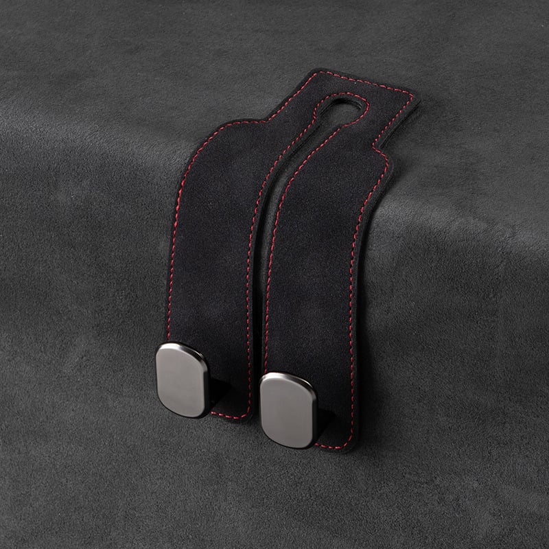 🔥LAST DAY SALE 50% OFF - 🚗Car Seat Back Alcantara Storage Hook - 💥Double Hook Holder for Convenient Storage - Image 7