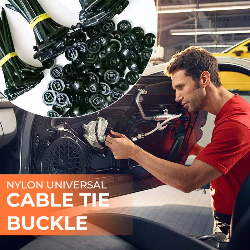 Last Day Clearance Sale 50% OFF🔥Nylon Universal Cable Tie Buckle