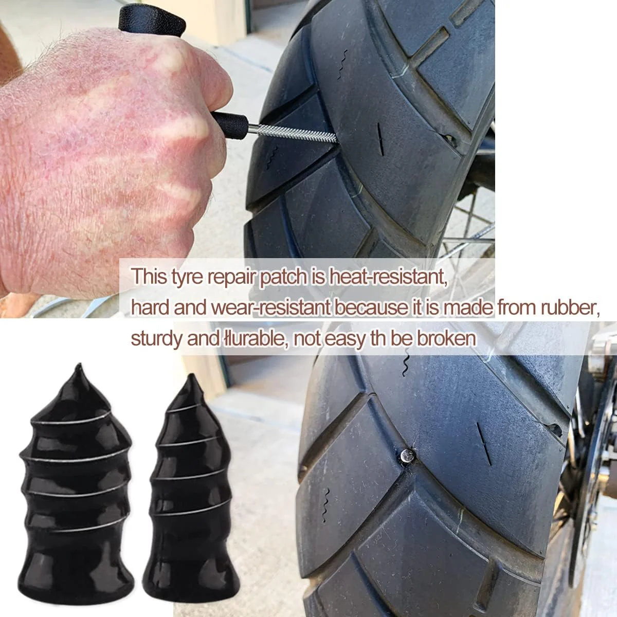 Last Week Clearance Sale 49%🔥Tire Repair Rubber Nail🚚BUY MORE SAVE MORE - Image 6